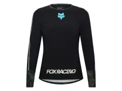 Fox Racing "Defend Thermal Lunar SE Women Long Sleeve" Jersey - Black