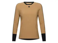 Fox Racing "Defend Thermal Women Long Sleeve" Jersey - Brown Sugar Fox Racing "Defend Thermal Women Long Sleeve" Jersey - Brown Sugar