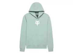 Fox Racing "F Head Fleece Women" Hooded Pullover - Arctic Blue