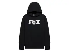 Fox Racing "F Head X Fleece" Hooded Pullover - Black