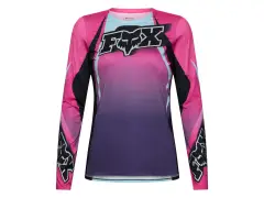 Fox Racing "Flexair TS57 SE Women Long Sleeve" Jersey - Pink