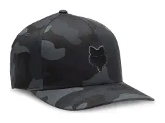 Fox Racing "Fox Head Flexfit" Cap - Black Camo Fox Racing "Fox Head Flexfit" Cap - Black Camo