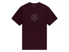 Fox Racing "Fox Head Heavyweight" T-Shirt - Dark Maroon Fox Racing "Fox Head Heavyweight" T-Shirt - Dark Maroon