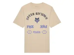 Fox Racing "Icon Youth" T-Shirt - Tan (Kids)