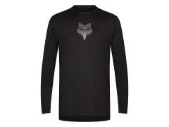 Fox Racing "Ranger Fox Head Long Sleeve" Jersey - Black Fox Racing "Ranger Fox Head Long Sleeve" Jersey - Black