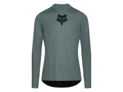 Fox Racing "Ranger Fox Head Long Sleeve" Jersey - Sage