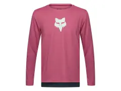 Fox Racing "Ranger Fox Head Youth Long Sleeve" Jersey - Berry (Kids) Fox Racing "Ranger Fox Head Youth Long Sleeve" Jersey - Berry (Kids)