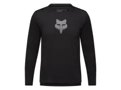 Fox Racing "Ranger Fox Head Youth Long Sleeve" Jersey - Black (Kids)