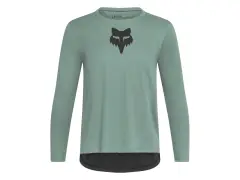 Fox Racing "Ranger Fox Head Youth Long Sleeve" Jersey - Pine (Kids) Fox Racing "Ranger Fox Head Youth Long Sleeve" Jersey - Pine (Kids)