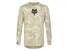 Fox Racing "Ranger TruDri Long Sleeve" Jersey - Cream