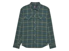 Fox Racing "Survivalist Stretch Flannel" Hemd - Dark Sage