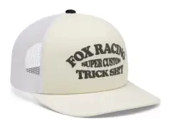 Fox Racing "Trick Mesh Trucker" Kappe - Off White Fox Racing "Trick Mesh Trucker" Kappe - Off White