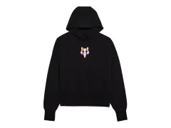 Fox Racing "TS57 Oversized Fleece Women" Hooded Pullover - Black