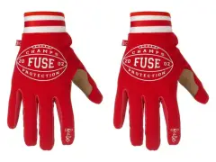 FUSE "Alpha" Gloves - Champs Bright Red/Off White FUSE "Alpha" Gloves - Champs Bright Red/Off White