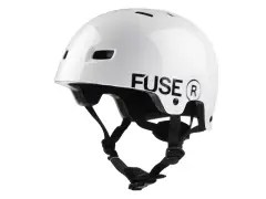 FUSE "Beta" BMX Helmet - Glossy White