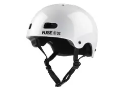 FUSE "Delta" BMX Helmet - Glossy White