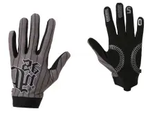FUSE "Omega" Gloves - Ballpark Silver/Black