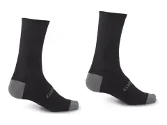 Giro "HRC+ Merino Wool" Socks - Black/Charcoal Giro "HRC+ Merino Wool" Socks - Black/Charcoal
