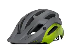 Giro "Manifest Spherical" MTB Helm - Matte Metallic Black/Ano Lime
