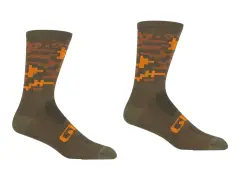 Giro "Seasonal Merino" Socks - Trail Green Camo Giro "Seasonal Merino" Socks - Trail Green Camo
