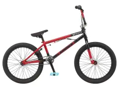 GT Bikes "Slammer" 2021 BMX Rad - Red/Black Fade