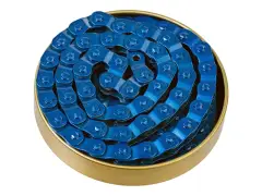 Gusset "Slink" Half Link Chain - 1/2" x 1/8" Gusset "Slink" Half Link Chain - 1/2" x 1/8"