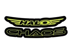 Halo "Chaos" MTB Felgenaufkleber Set