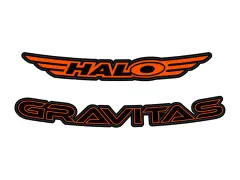 Halo "Gravitas" MTB Rim Decal Kit Halo "Gravitas" MTB Rim Decal Kit
