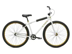 Haro Bikes "B.M.F 29" 2023 BMX Cruiser Bike - 29 Inch - Pearl White
