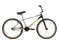 Haro Bikes "Master DMC 26" 2023 BMX Cruiser Rad - Black/Silver Haro Bikes "Master DMC 26" 2023 BMX Cruiser Rad - Black/Silver