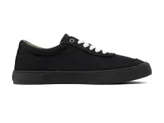 Higher "Crypt Canvas" Shoes - Black/Black