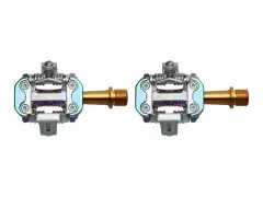 HT Components "M2 Click" MTB Pedals - Titan