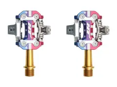 HT Components "M2 Klick" MTB Pedale - Titan