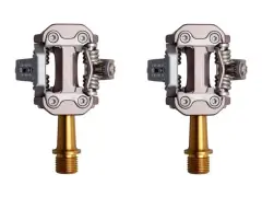 HT Components "M2 Klick" MTB Pedale - Titan