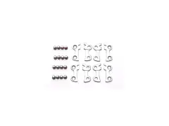 HT Components "T1" Hook Plates Set HT Components "T1" Hook Plates Set