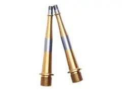 HT Components "T2 / T2-SX" Pedal Spindle Set - Titanium