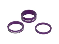 Insight "Alloy" BMX Race Headset Spacer Set - 1 Zoll Insight "Alloy" BMX Race Headset Spacer Set - 1 Zoll