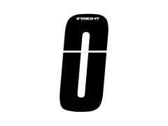 Insight BMX Race Seitennummernschild Zahlen-Sticker - Black Insight BMX Race Seitennummernschild Zahlen-Sticker - Black