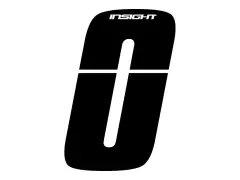 Insight BMX Race Zahlen-Sticker - Black - 10 Stück Insight BMX Race Zahlen-Sticker - Black - 10 Stück