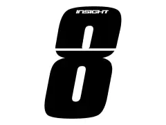 Insight BMX Race Zahlen-Sticker - Black Insight BMX Race Zahlen-Sticker - Black
