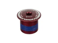Insight "RLC" BMX Race Crank Bolt - M18 Insight "RLC" BMX Race Crank Bolt - M18