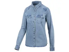 iXS "Carve Digger Organic Denim Women" Shirt - Blue iXS "Carve Digger Organic Denim Women" Shirt - Blue