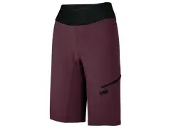 iXS "Carve Hip-Hugger Women" Shorts - Dark Red