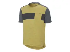 iXS "Flow X Kids Short Sleeve" Jersey - Acacia/Charcoal