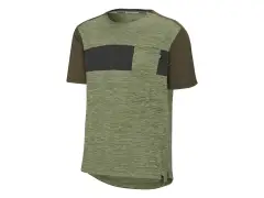 iXS "Flow X Kids Short Sleeve" Jersey - Olive