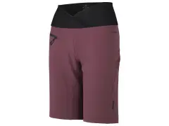 iXS "Flow XTG Hip-Hugger Women" Shorts - Dark Red