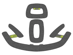 iXS "Trigger FF" Helm Ersatzpolster Set