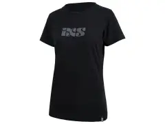 iXS "Women Brand Organic 2.0" T-Shirt - Black