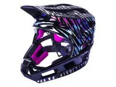 Kali Protectives "DH Invader" Fullface Helm - Zolt Holo Black Kali Protectives "DH Invader" Fullface Helm - Zolt Holo Black