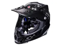 Kali Protectives "Shiva 3.0 Carbon" Fullface Helm - Solid Gloss Carbon Kali Protectives "Shiva 3.0 Carbon" Fullface Helm - Solid Gloss Carbon
